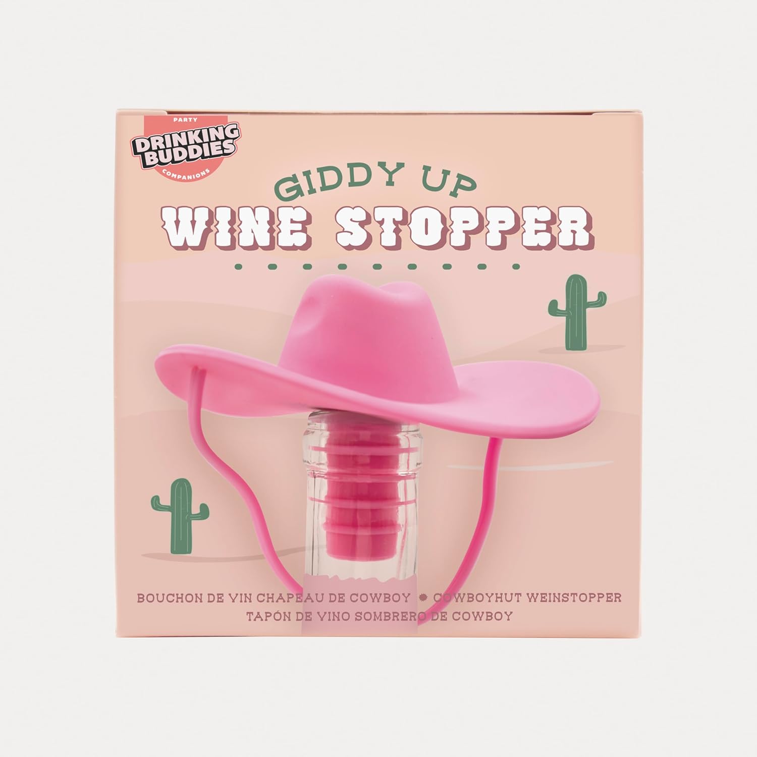 Giddy Up Cowboy Hat Wine Stopper