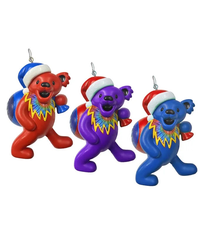 Grateful Dead Bear With Bag Ornament