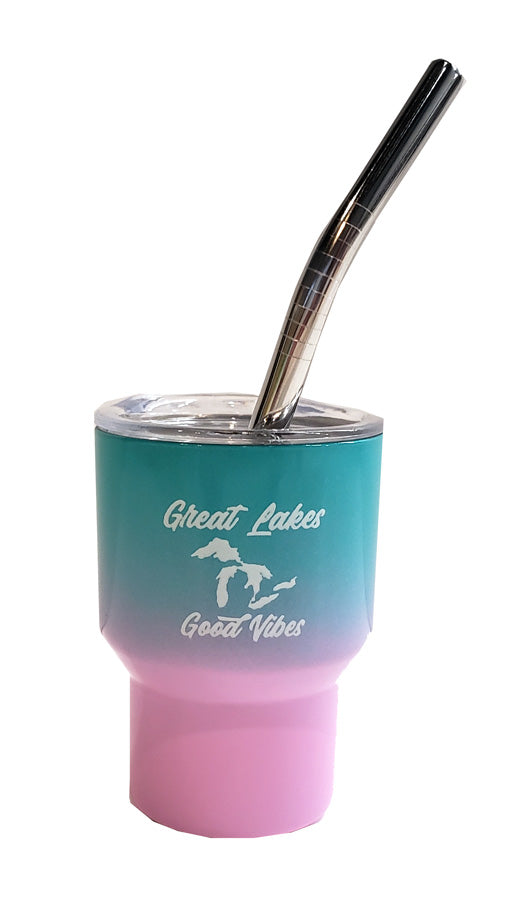 Great Lakes Great Vibes Tumbler Shot Pink