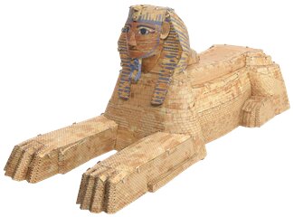 Great Sphinx Of Giza Metal Model