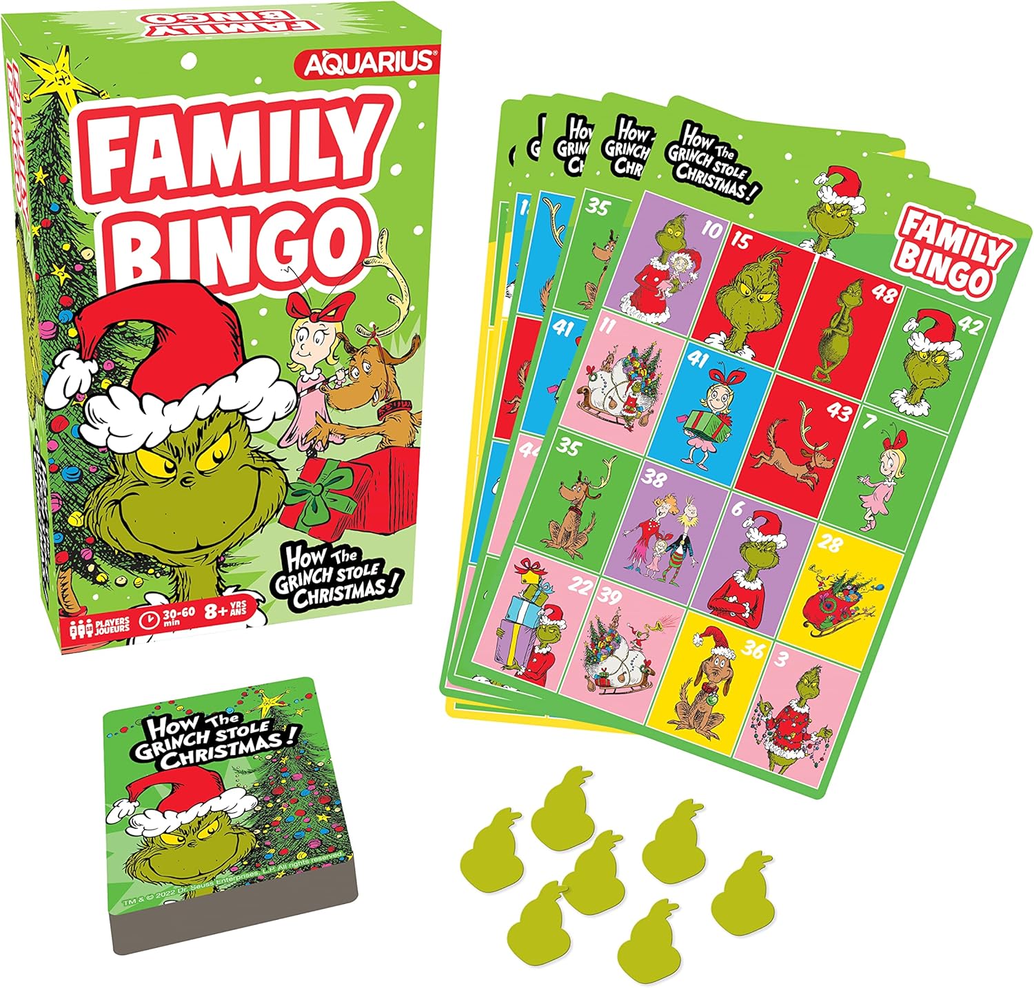 Grinch Family Bingo