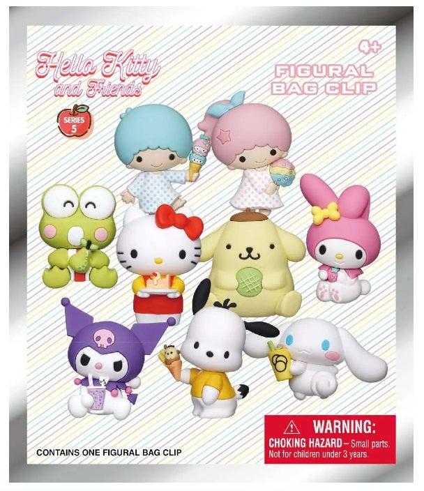 Hello Kitty And Friends Figural Bag Clip Series 5 4807