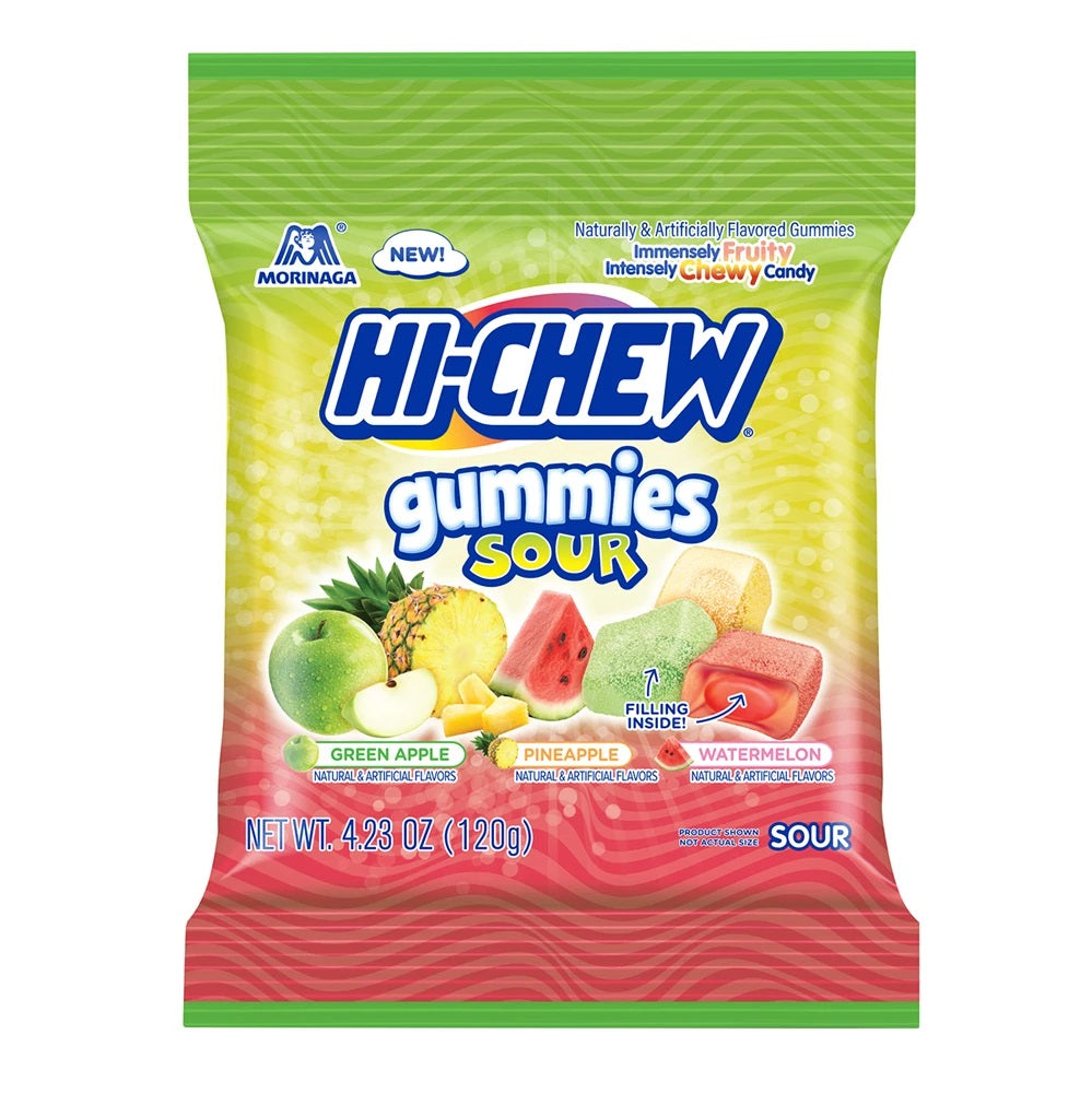 Hi Chew Sour Gummies Bag 4.23 oz