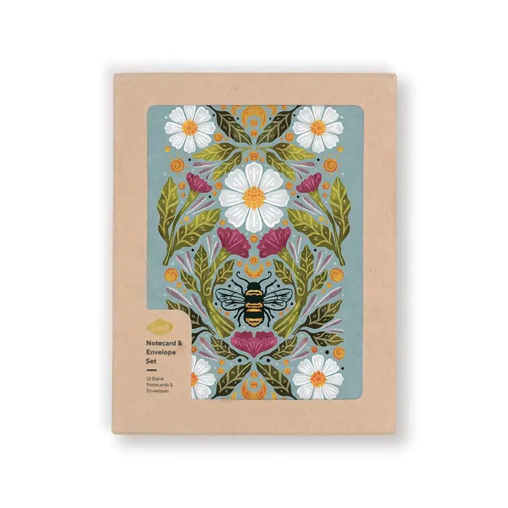 Honeybee Tea Notecard & Envelope Set