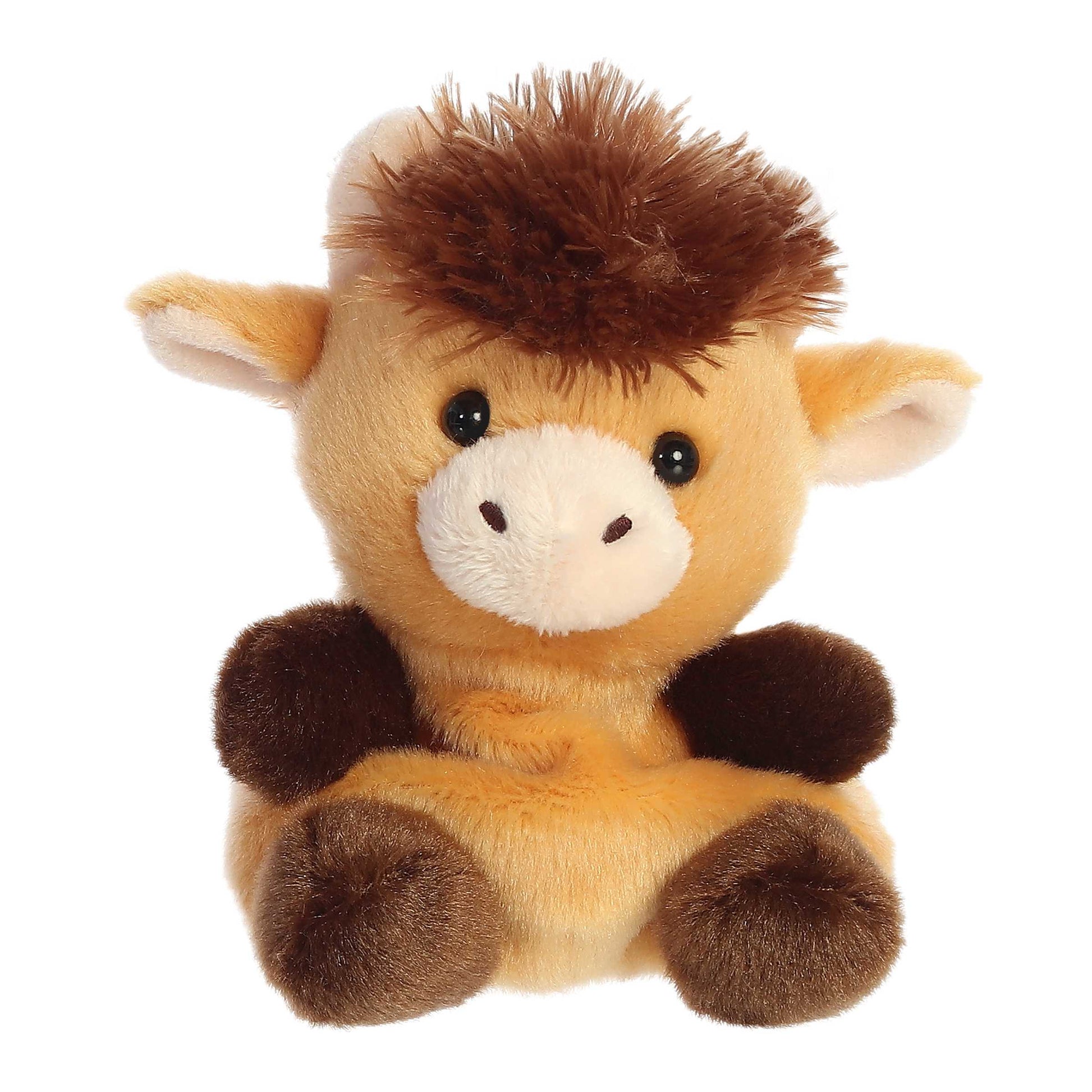 Hubert Highland Cow Palm Pals Plush 5"