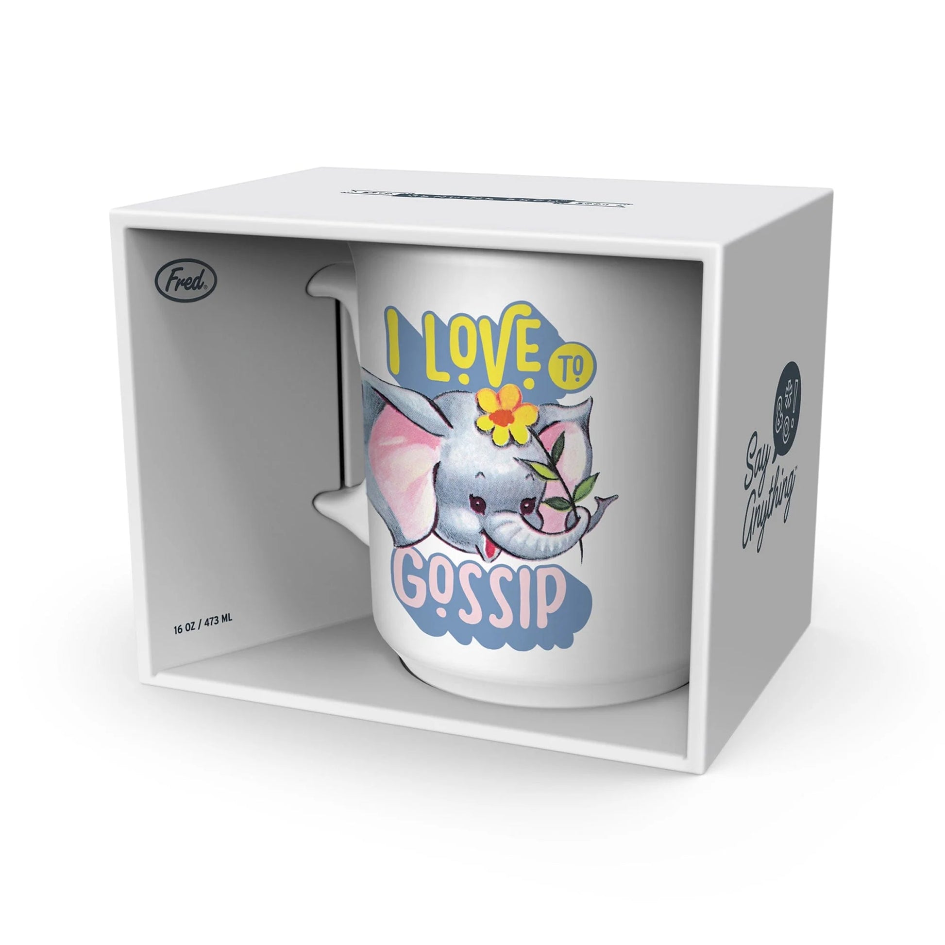 I Love To Gossip Mug