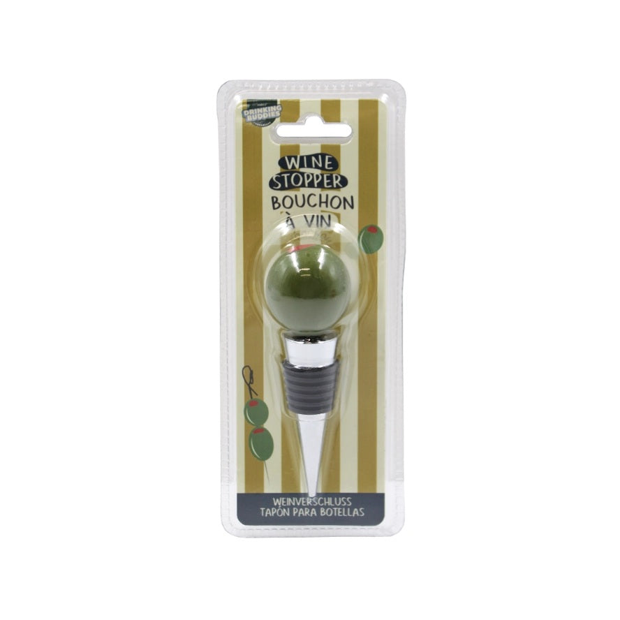 Italian Summer Olive Wine Stopper