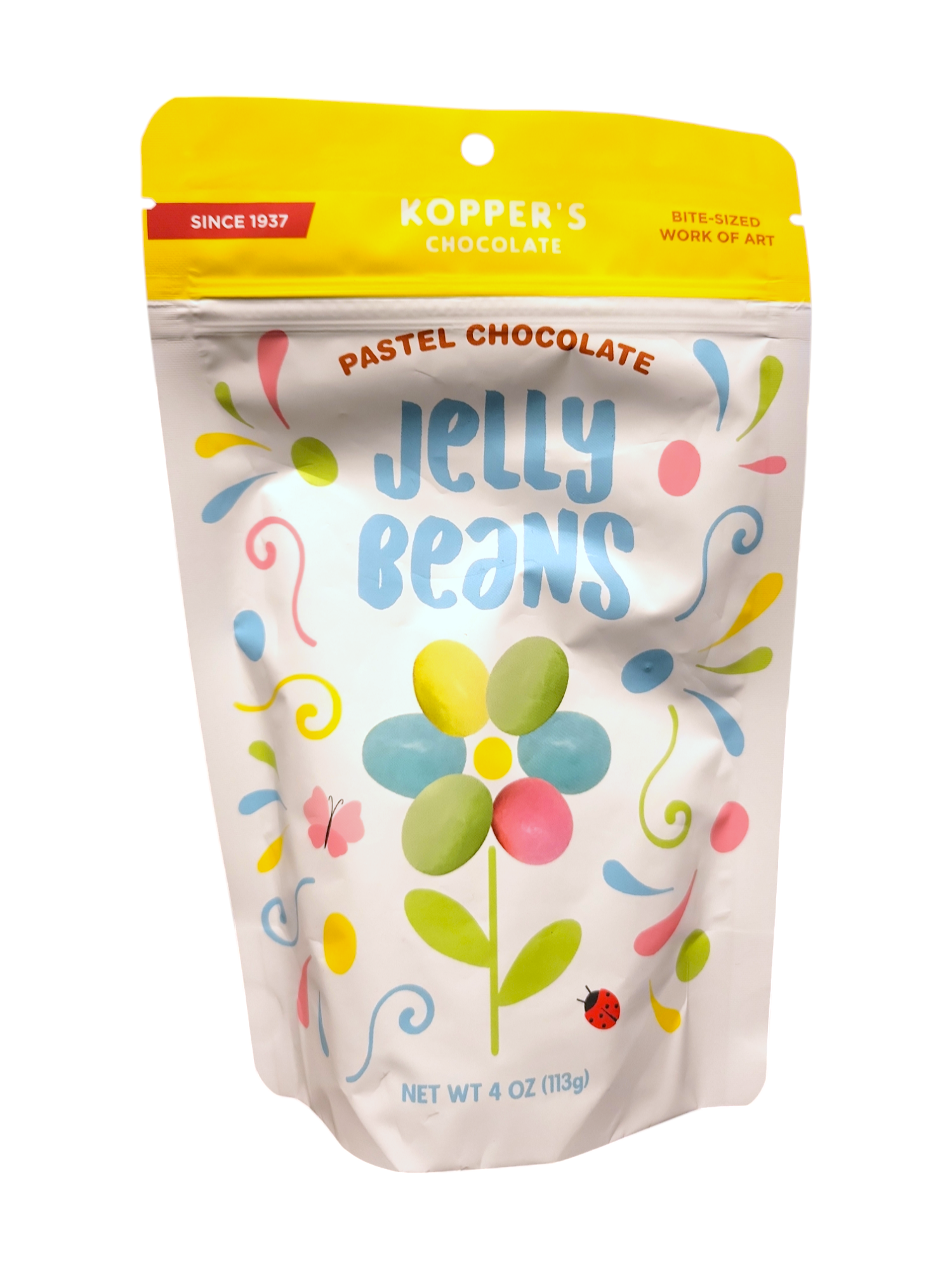 Koppers Pastel Chocolate Cover Jelly Beans 4oz