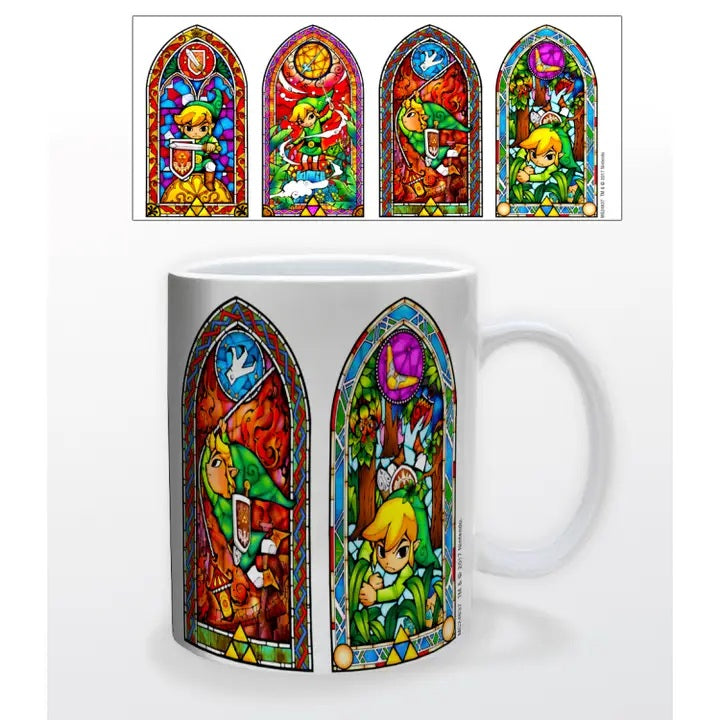 Legend Of Zelda Stained Glass Mug 11oz