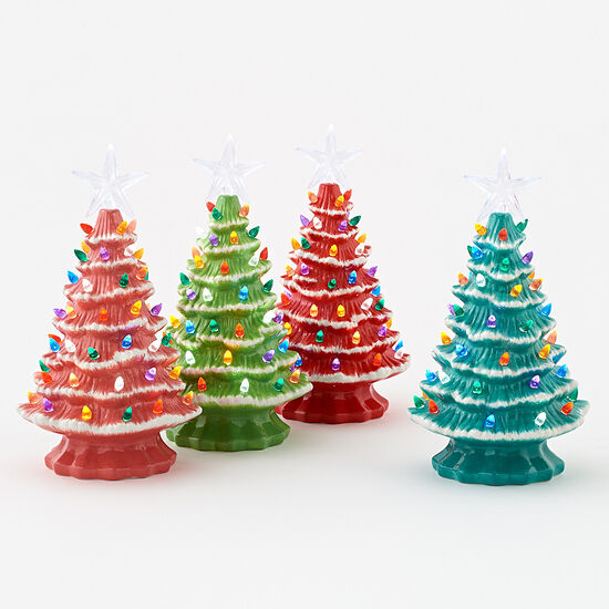 LightedCeramicChristmasTree12 image