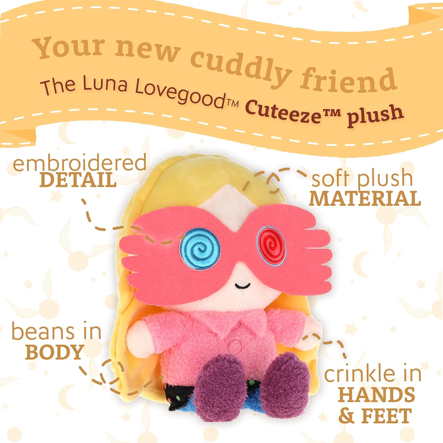 Luna Lovegood Cuteeze Plush 12"