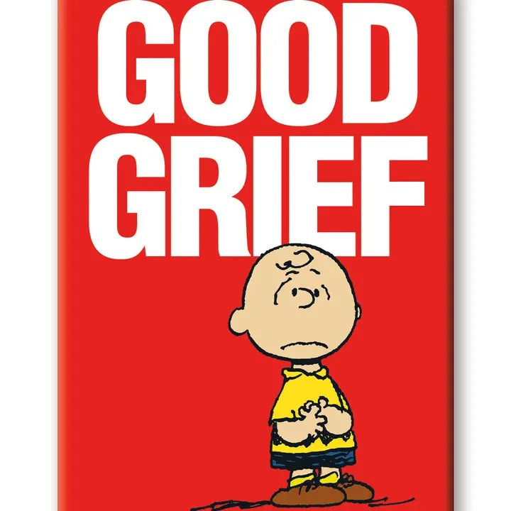 MAGNET Peanuts Charlie Brown Good Grief