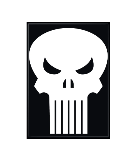 MAGNET Marvel Punisher Logo