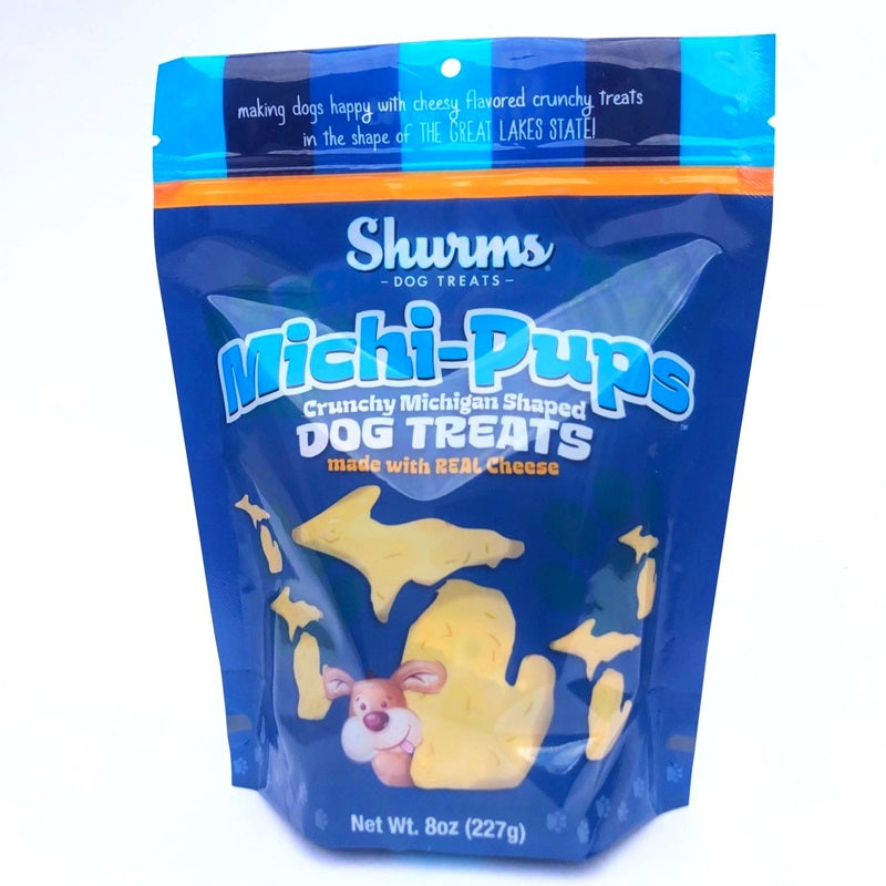 Michi-Pups Crunchy Michigan Shaped Dog Treats