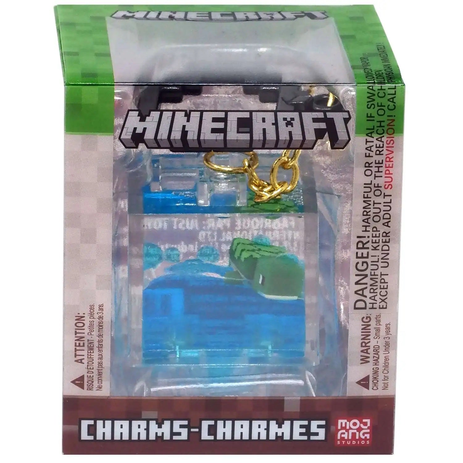 Minecraft Charms Backpack Hanger Turtle