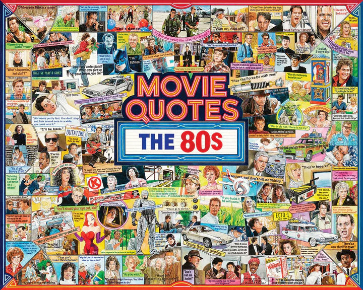 Movie Quotes The 80s Puzzle 1000pc