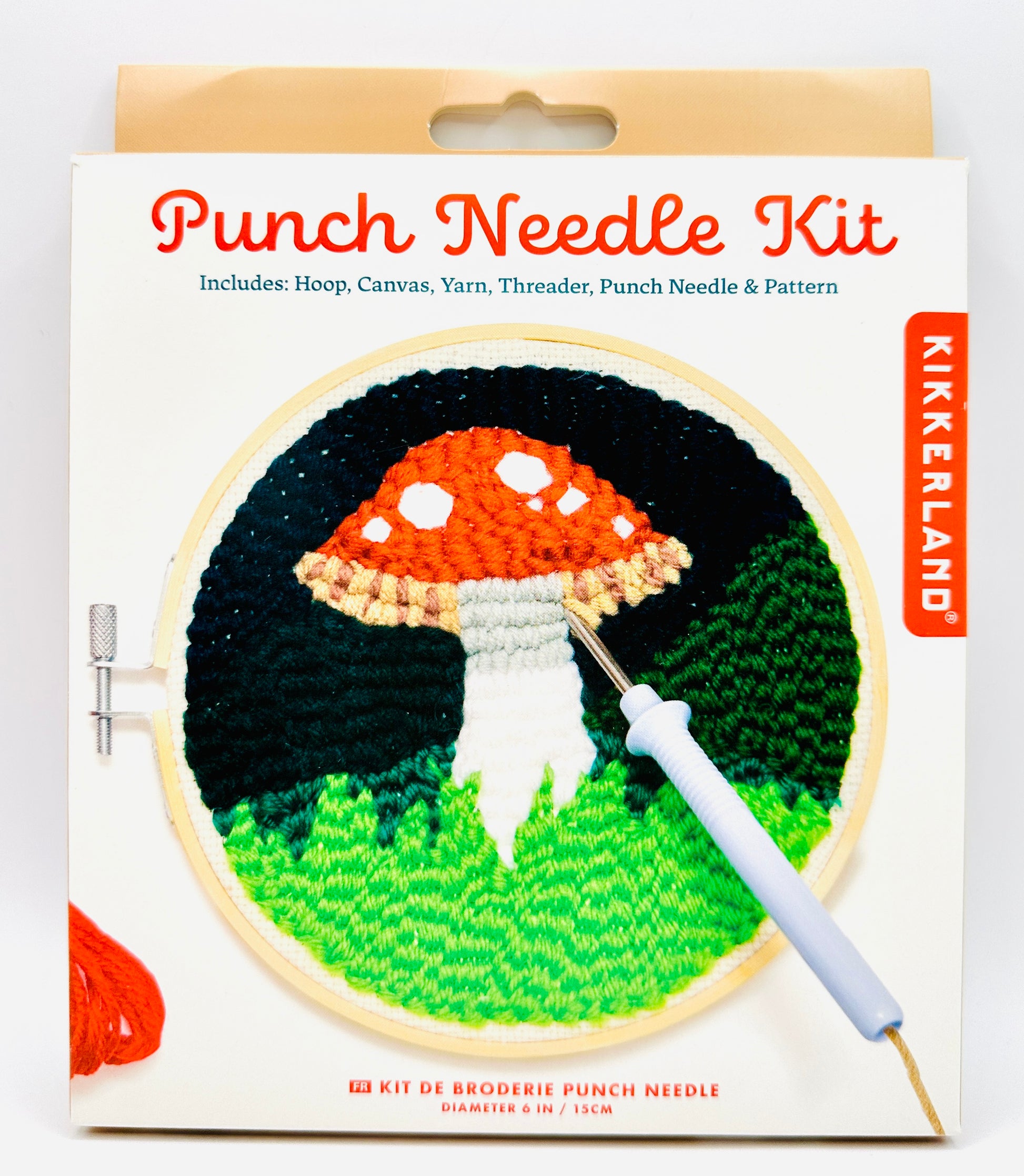 Mushroom Punch Needle Kit