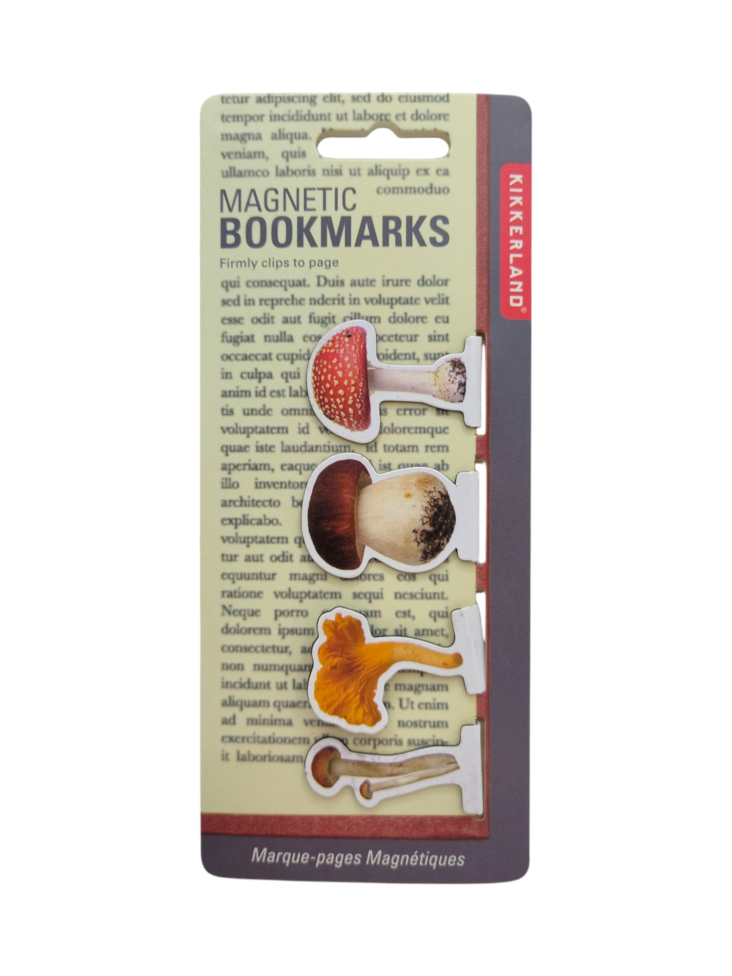 Mushrooms Magnetic Bookmark