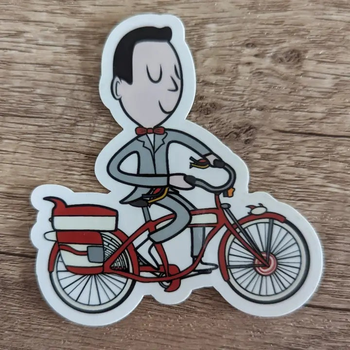 My Bike Pee-Wee's Big Adventure Sticker