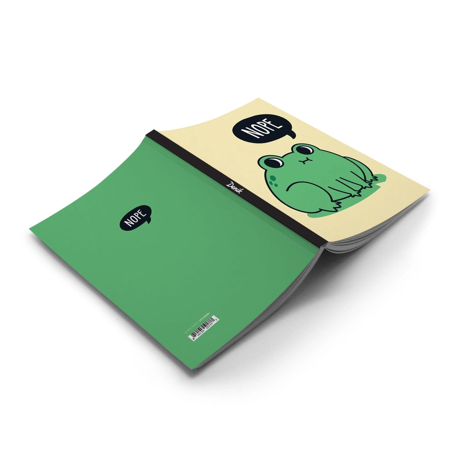 Nope Frog Notebook