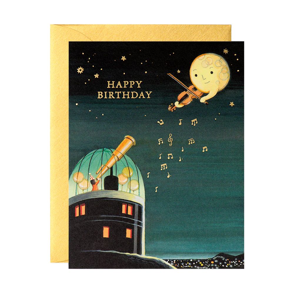 Card Observatory Birthday