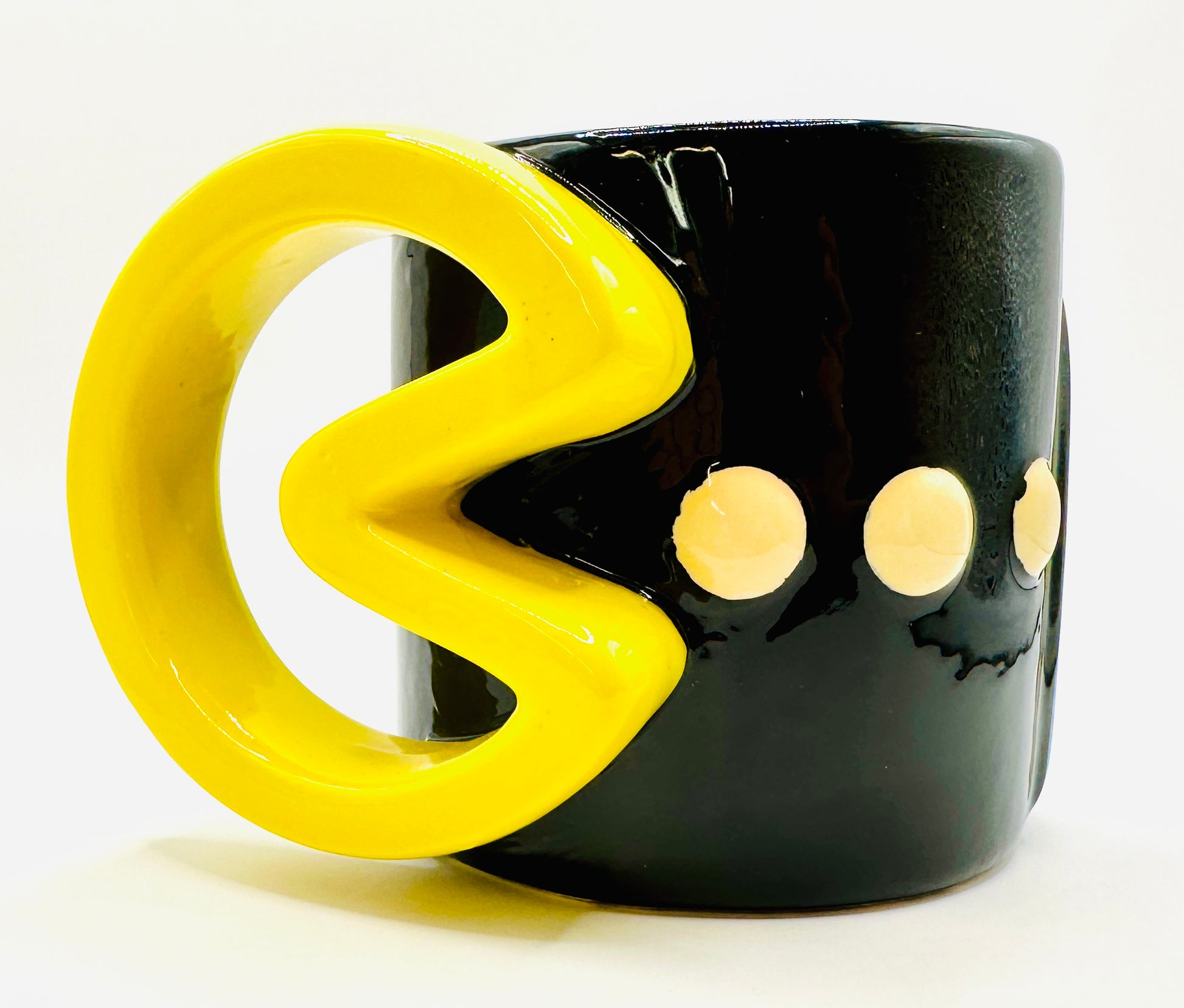 Pac-Man Shaped Mug