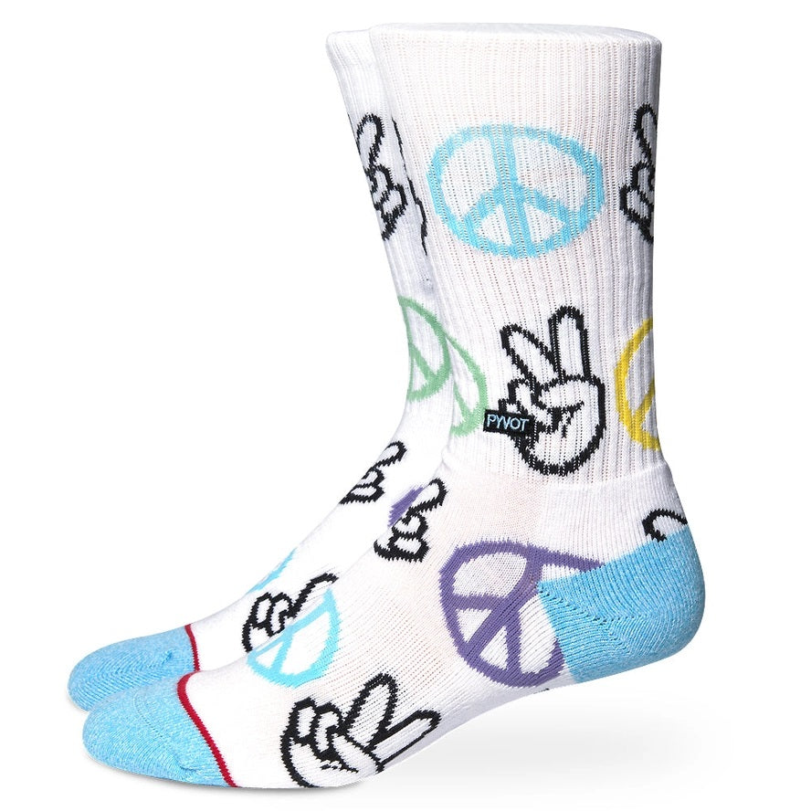 Peace Sign Socks