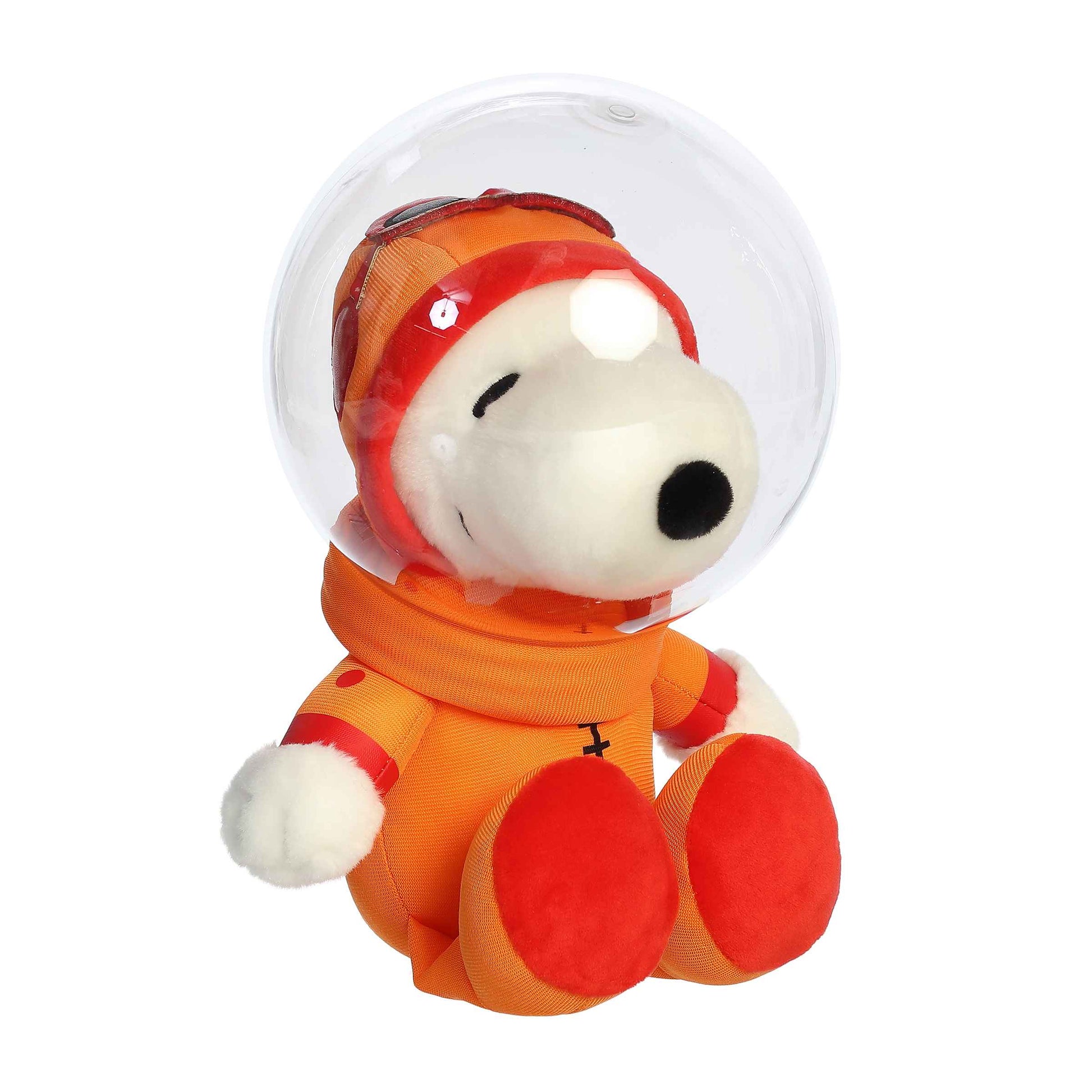 Peanuts Astronaut Snoopy With Helmet Plush 11.5"