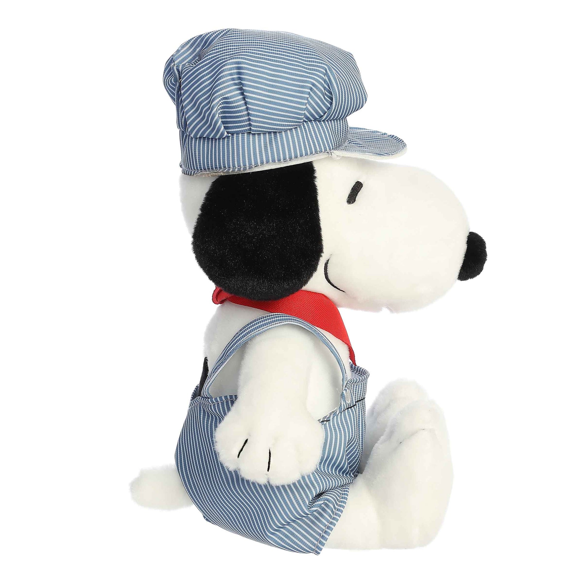 Peanuts Snoopy Train Engineer Plush 14"