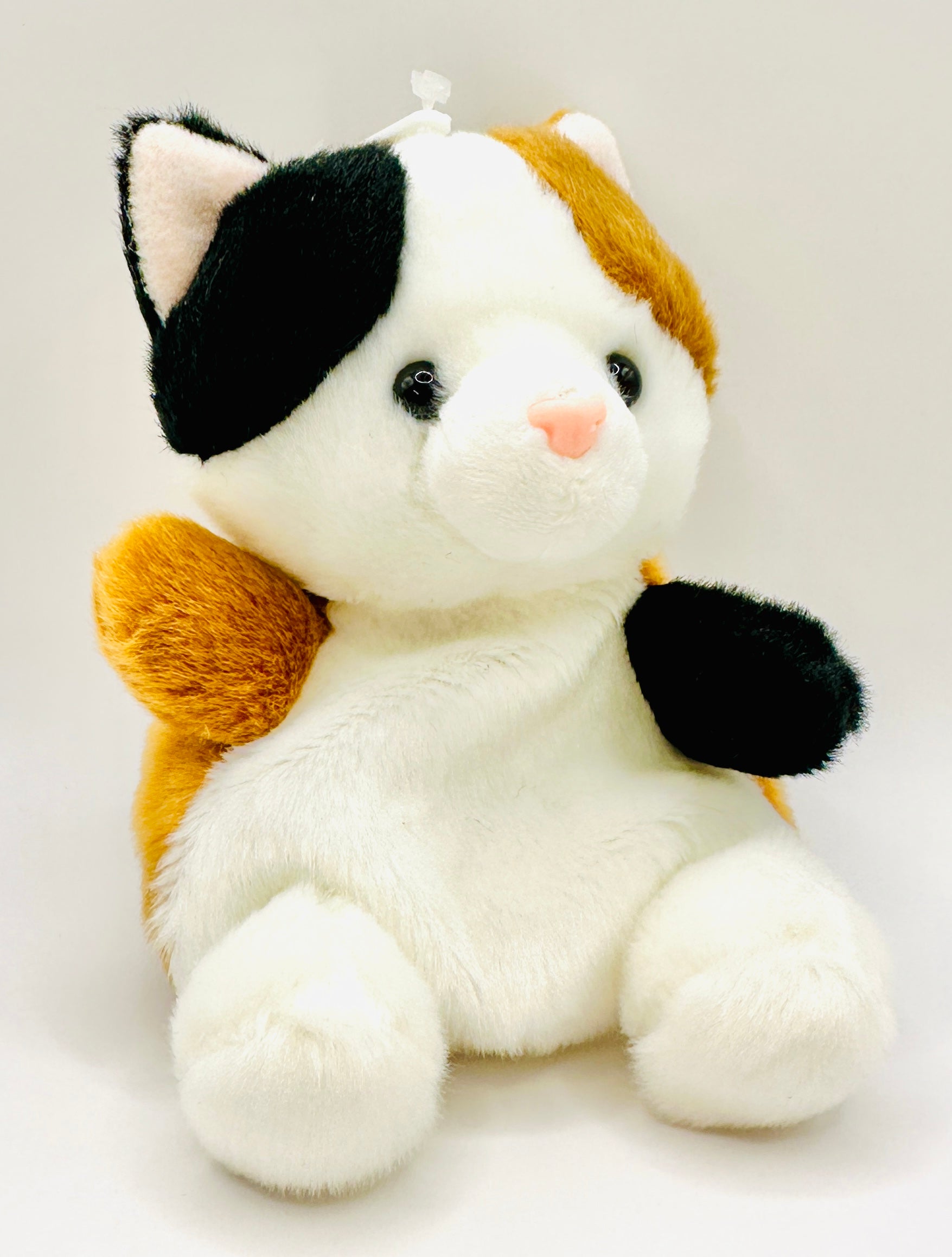 Peebs Calico Cat Palm Pals Plush 5"