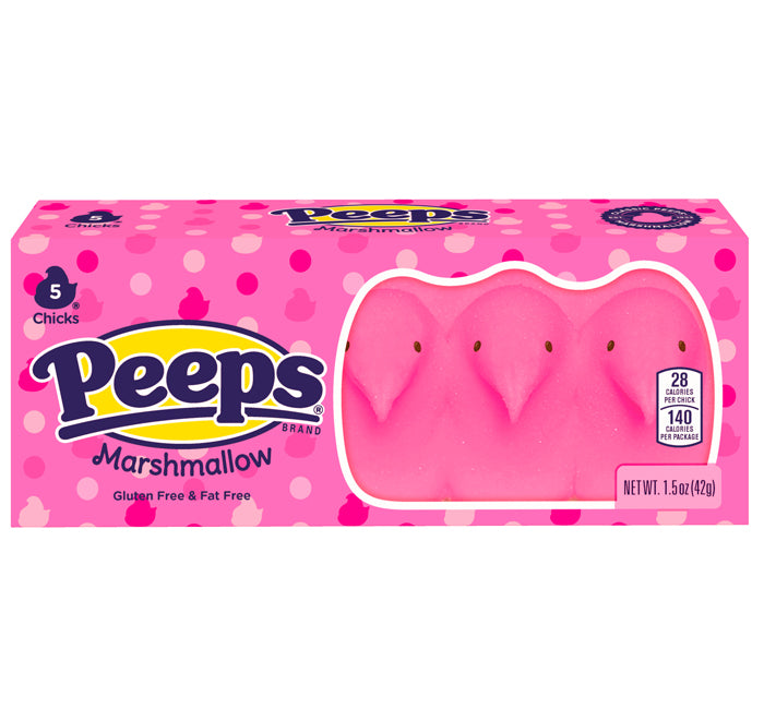 Peeps Pink Chicks 5pc