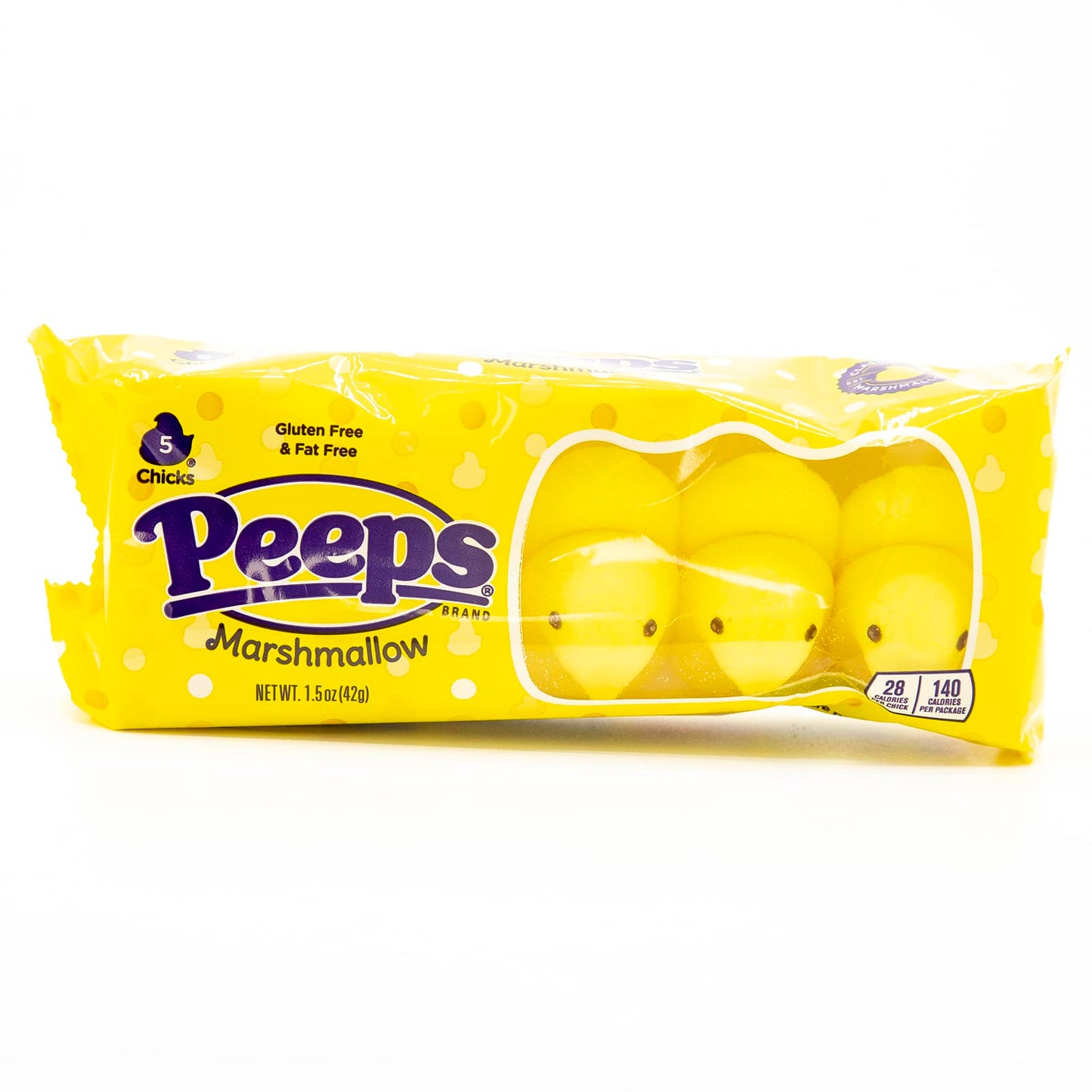 Peeps Yellow Chicks 5pc