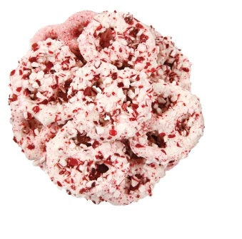 Peppermint Yogurt Pretzels 4 oz