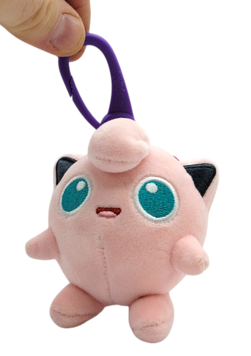 Pokemon Clip-On Plush 3.5" JigglyPuff