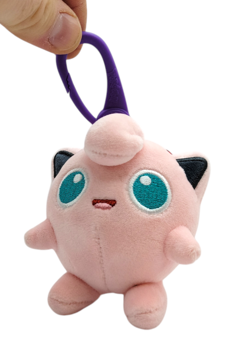 Pokemon Clip-On Plush 3.5" JigglyPuff