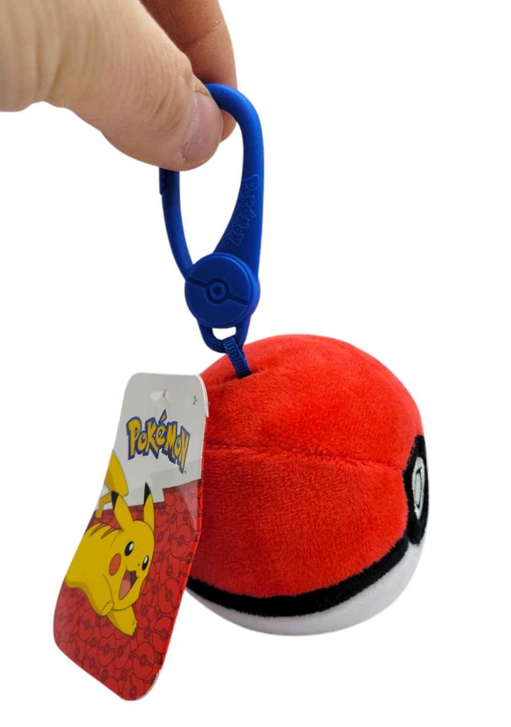 Pokemon Clip-On Plush 3.5" Poke Ball