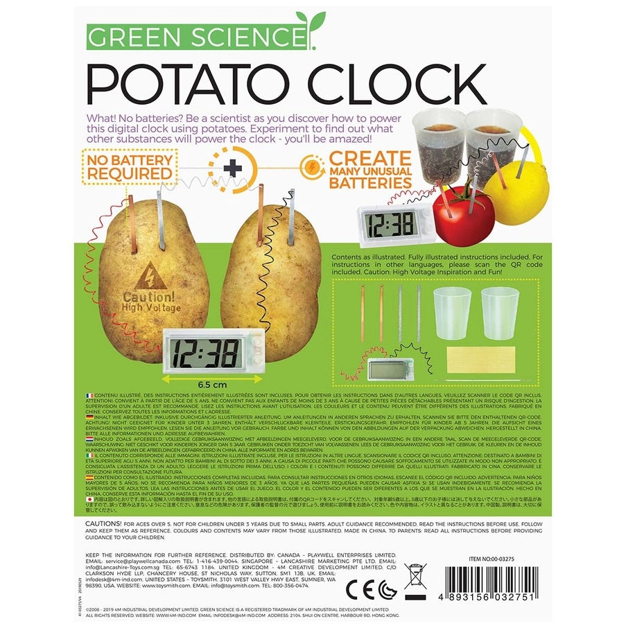 Shops 4m potato clock