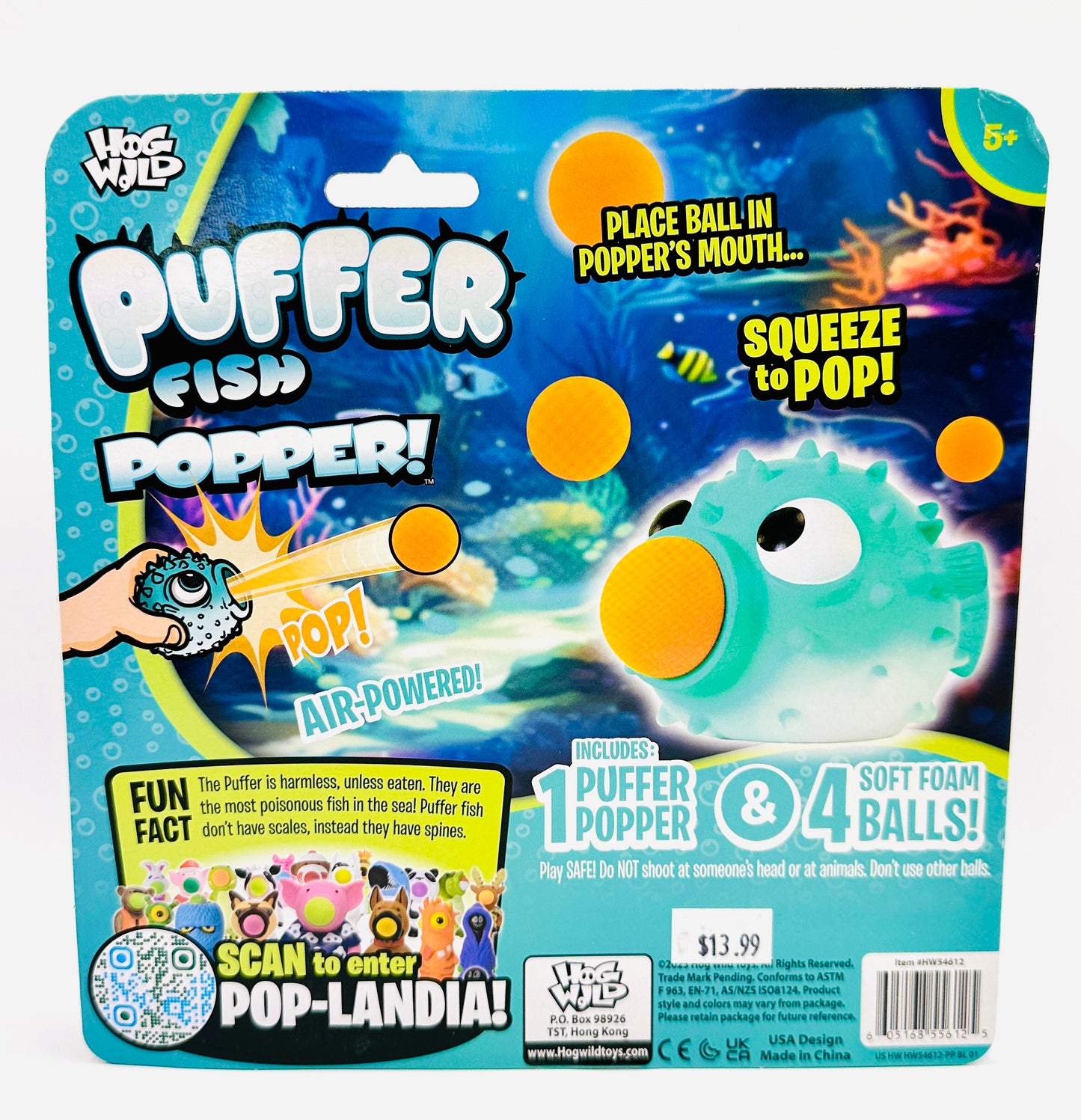 Puffer Fish Popper