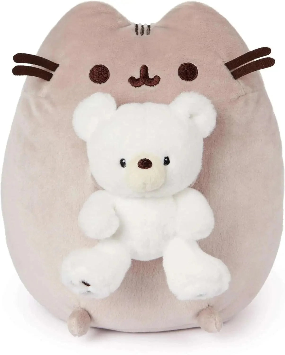 Pusheen Holding Bear Plush 9.5"