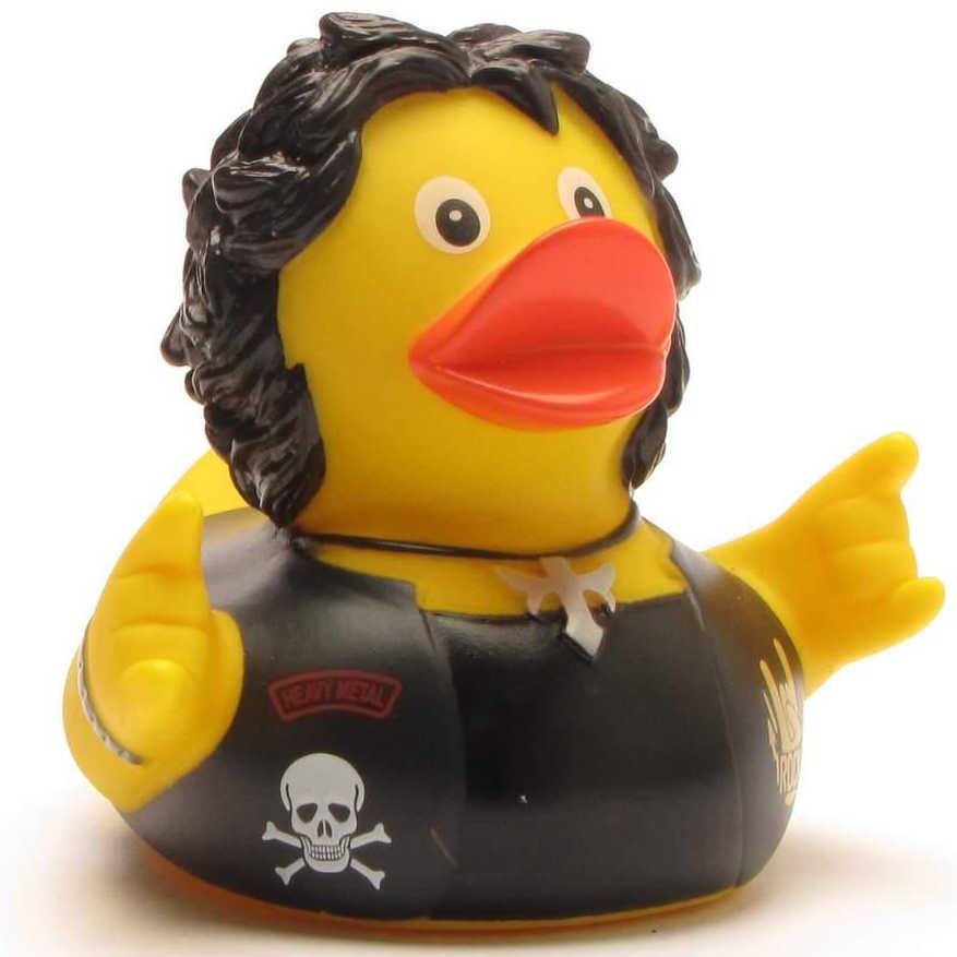 Rubber Ducky Heavy Metal