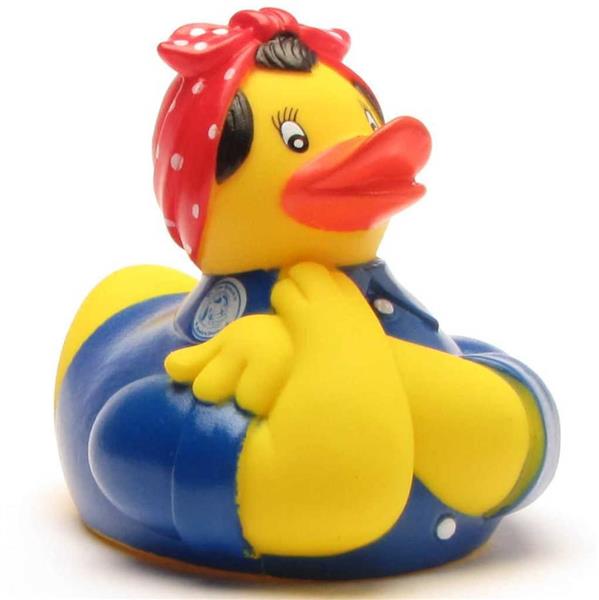 Rubber Ducky Rosie The Riveter