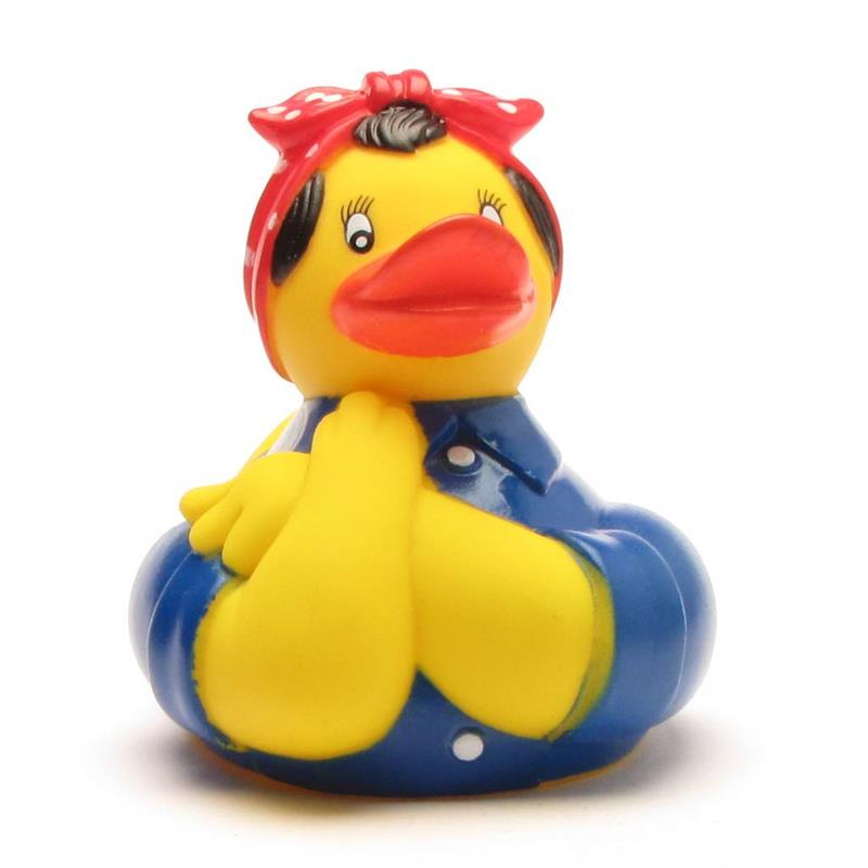 Rubber Ducky Rosie The Riveter