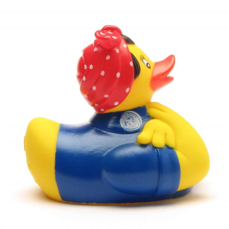 Rubber Ducky Rosie The Riveter