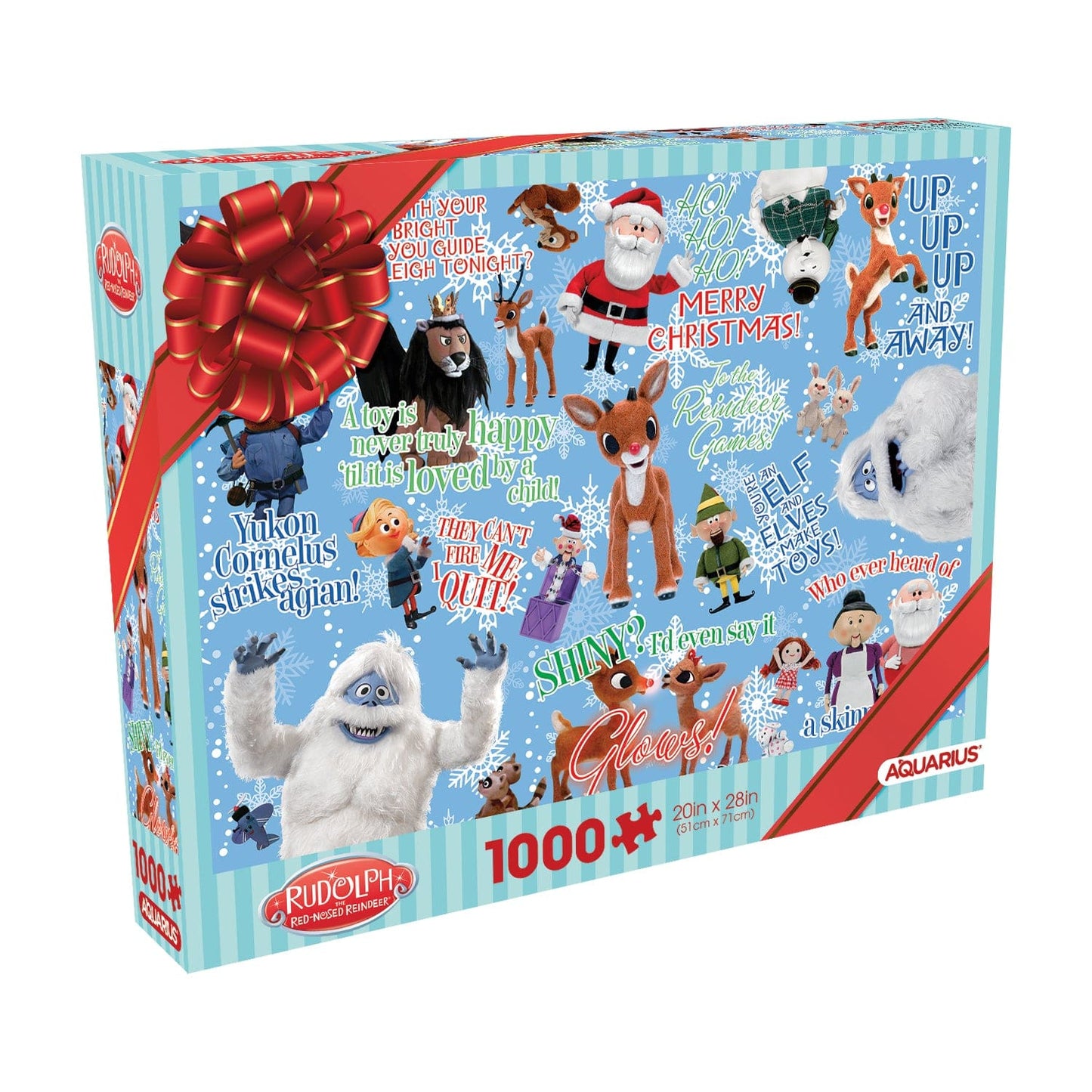 Rudolph Wrapping Paper Puzzle 1000 pc