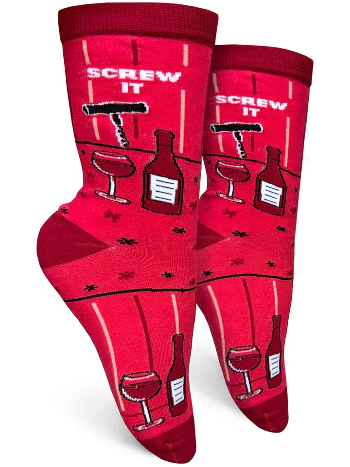 Screw It Wine Women's Socks