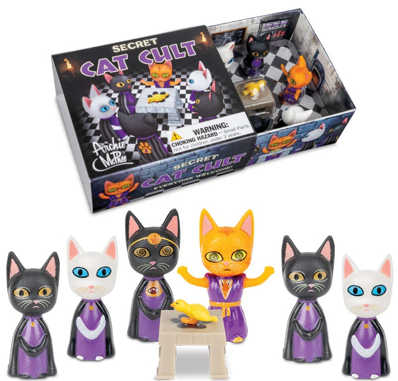 Secret Cat Cult Playset