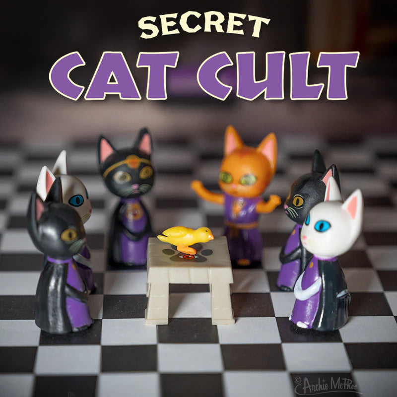 Secret Cat Cult Playset