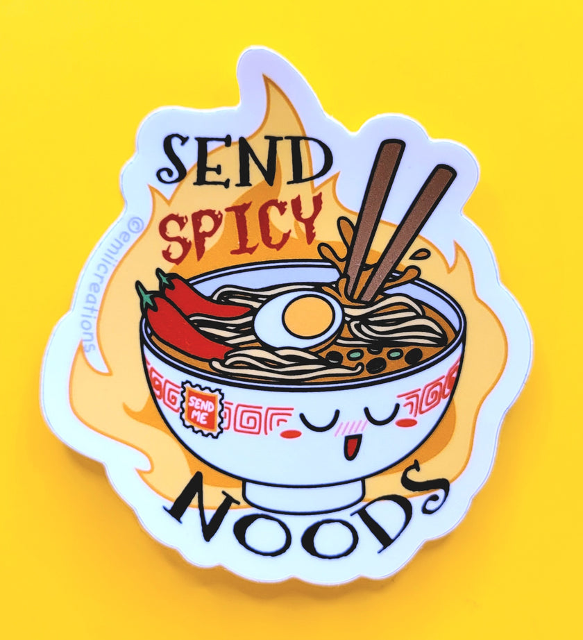 Send Spicy Noods Sticker