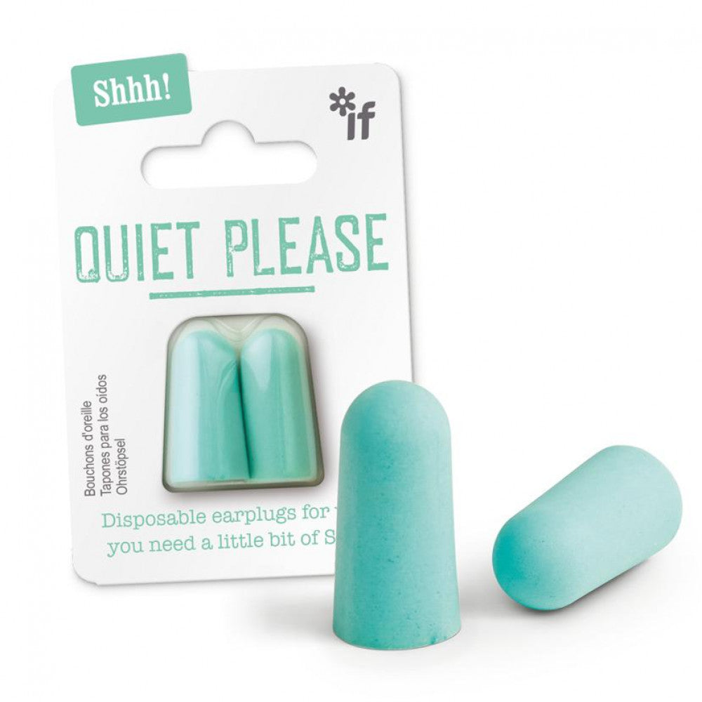 Shhh! Quiet Please Foam Earplugs