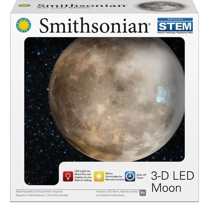 Smithsonian 3D LED Moon